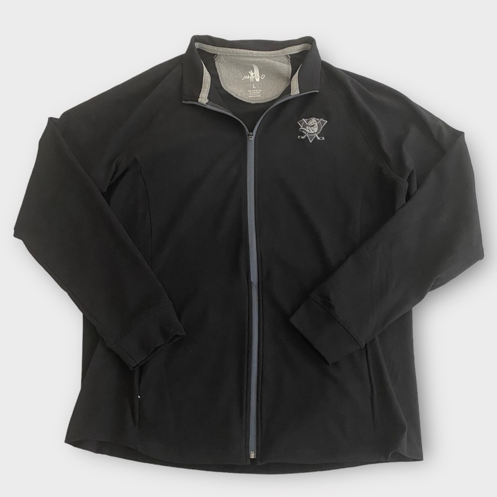 Johnnie-O Women’s Blakey Full Zip Performance Jacket Large Anaheim Ducks Hockey